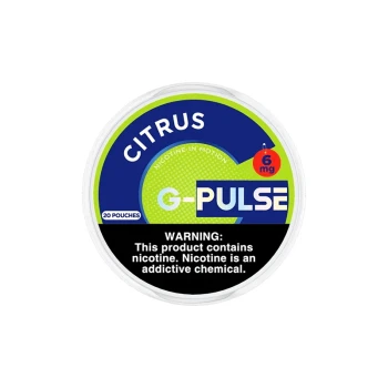 G-Pulse Citrus Nicotine Pouches | 20 Pouches/Pack
