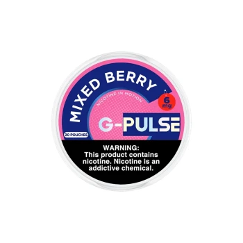G-Pulse Mixed Berry Nicotine Pouches | 20 Pouches/Pack