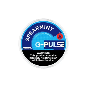 G-Pulse Spearmint Nicotine Pouches | 20 Pouches/Pack
