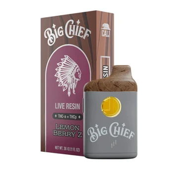 Big Chief Live Resin THC-A Disposable Vape Kit | 3G