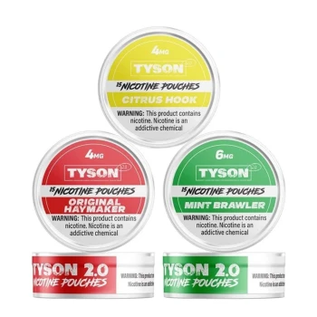 Tyson 2.0 Nicotine Pouches (15 Pouches/Can)