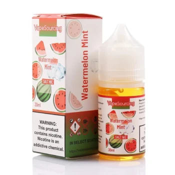 Vapesourcing Salt Series Watermelon Mint 30ml E-juice